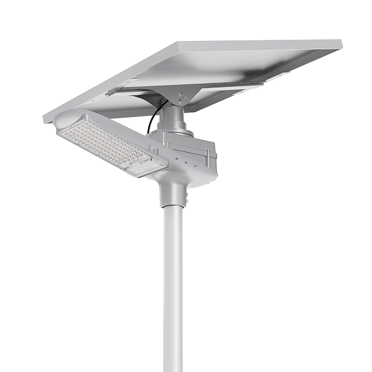 Golau Stryd LED gyda Phanel Solar